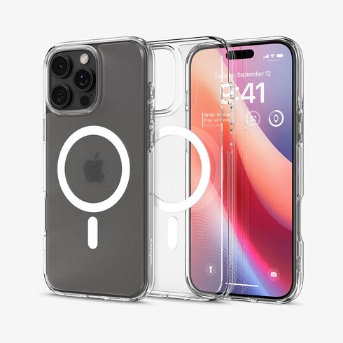 כיסוי Spigen לאייפון 16 סדרה אולטרה היברידי (MagFit)